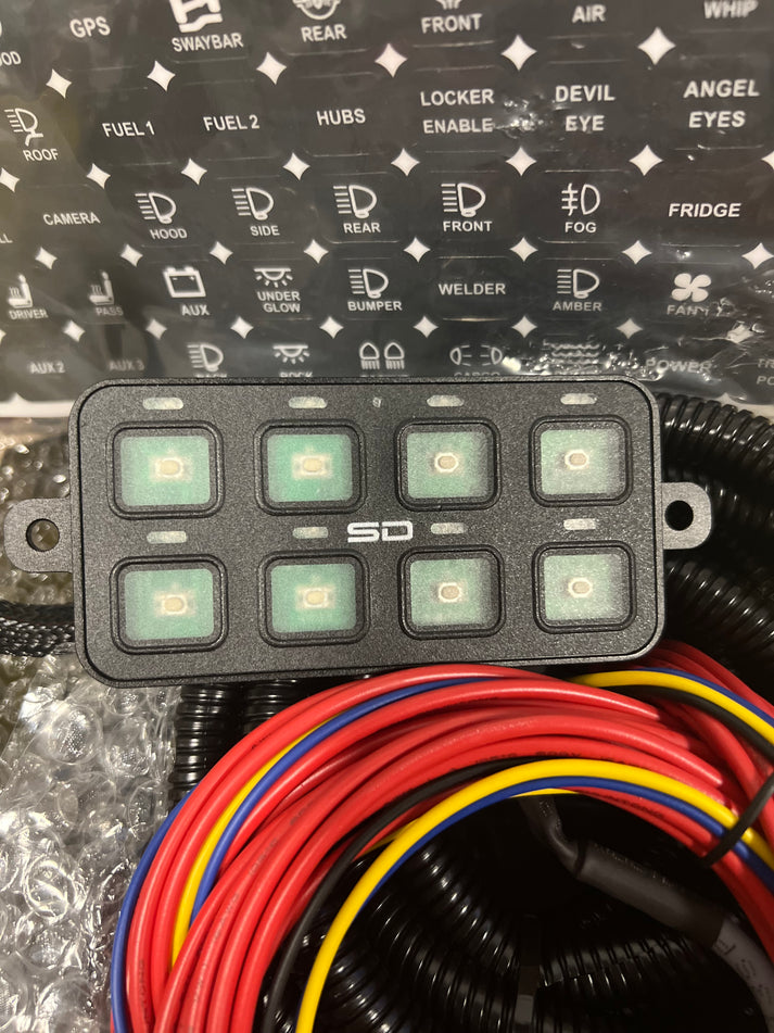 SD Lighting 8 Position Switch Pad